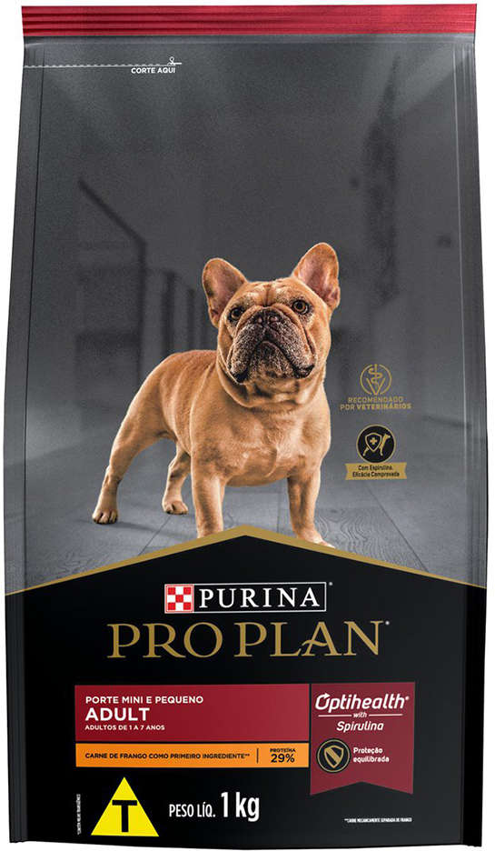 Ração Seca Nestlé Purina Pro Plan Frango para Cães Adultos Raças Pequenas - 1Kg