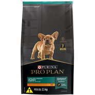 Ração Seca Nestlé Purina Pro Plan Frango Cães Filhotes Raças Pequenas - 2,5Kg