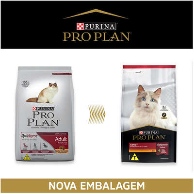 Ração Seca Nestlé Purina Pro Plan Frango para Gatos Adultos