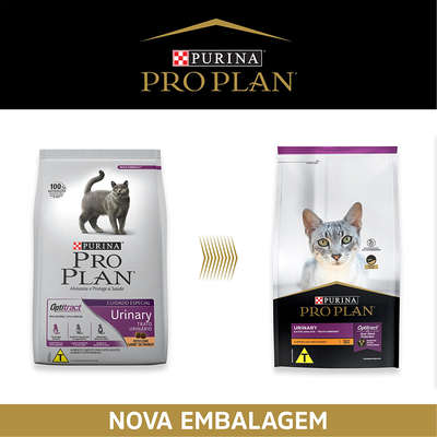 Ração Seca Nestlé Purina Pro Plan Trato Urinário Frango para Gatos Adultos