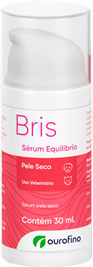 Hidratante Ouro Fino Bris Sérum Equilíbrio Pele Seca para Cães e Gatos - 30 mL