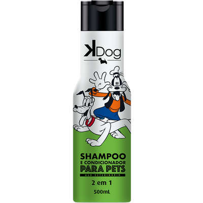 Shampoo e Condicionador K-Dog Hidratante 2x1 - 500 mL