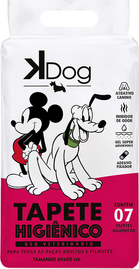 Tapete Higiênico K Dog - 7 unidades