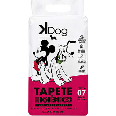 Tapete Higiênico K Dog - 7 unidades