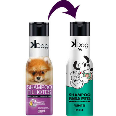 Shampoo K-Dog Filhotes - 500 mL
