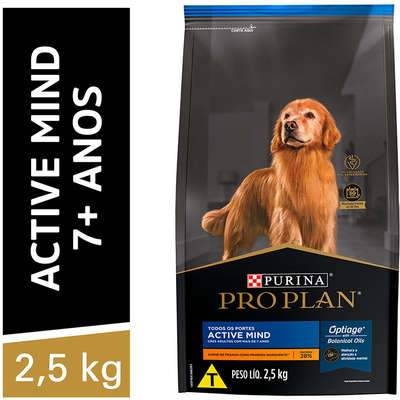 Ração Seca Nestlé Purina Pro Plan para Cães Adultos com Mais de 7 Anos Todos os Tamanhos