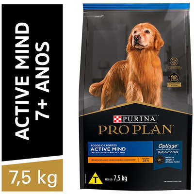 Ração Seca Nestlé Purina Pro Plan para Cães Adultos com Mais de 7 Anos Todos os Tamanhos