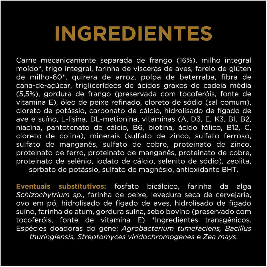 Ração Seca Nestlé Purina Pro Plan para Cães Adultos com Mais de 7 Anos Todos os Tamanhos - 15Kg
