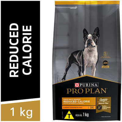 Ração Seca Nestlé Purina Pro Plan Calorias Reduzidas Frango Cães Adultos Raças Pequenas