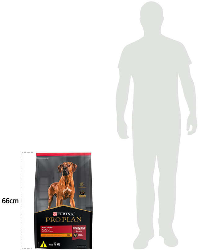 Ração Seca Nestlé Purina Pro Plan Frango Cães Adultos Raças Grandes - 15Kg
