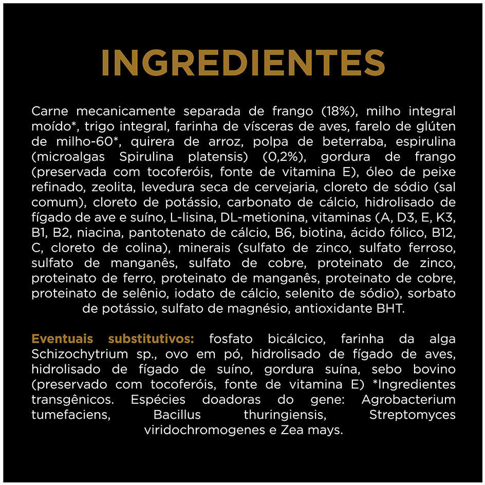 Ração Seca Nestlé Purina Pro Plan Frango Cães Adultos Raças Médias - 15Kg