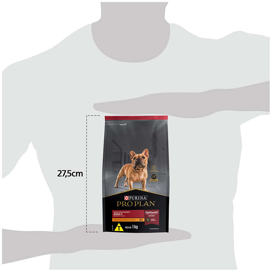 Ração Seca Nestlé Purina Pro Plan Frango para Cães Adultos Raças Pequenas - 1Kg