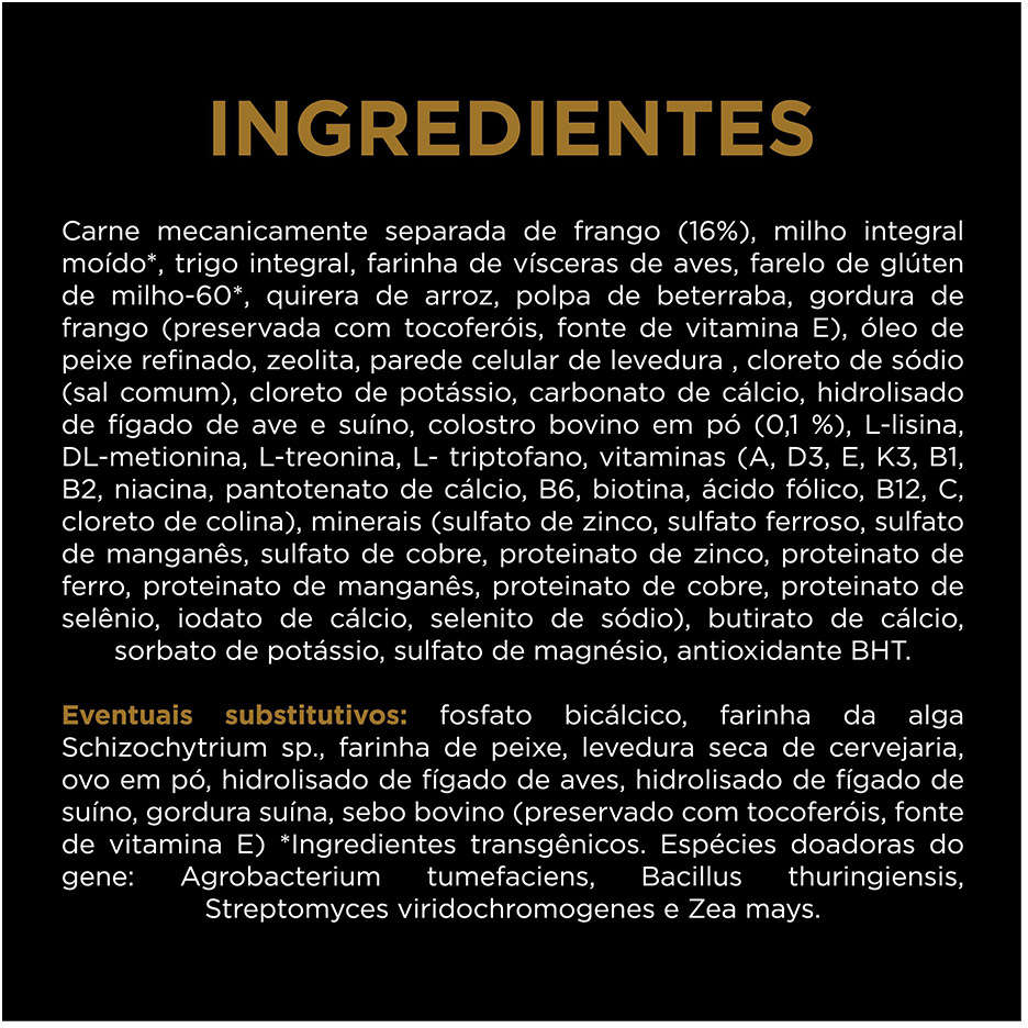 Ração Seca Nestlé Purina Pro Plan Frango Cães Filhotes Raças Médias - 2,5Kg