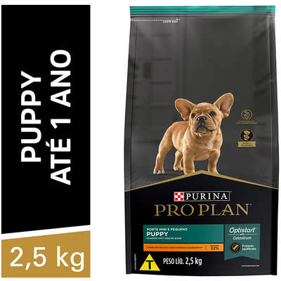 Ração Seca Nestlé Purina Pro Plan Frango Cães Filhotes Raças Pequenas