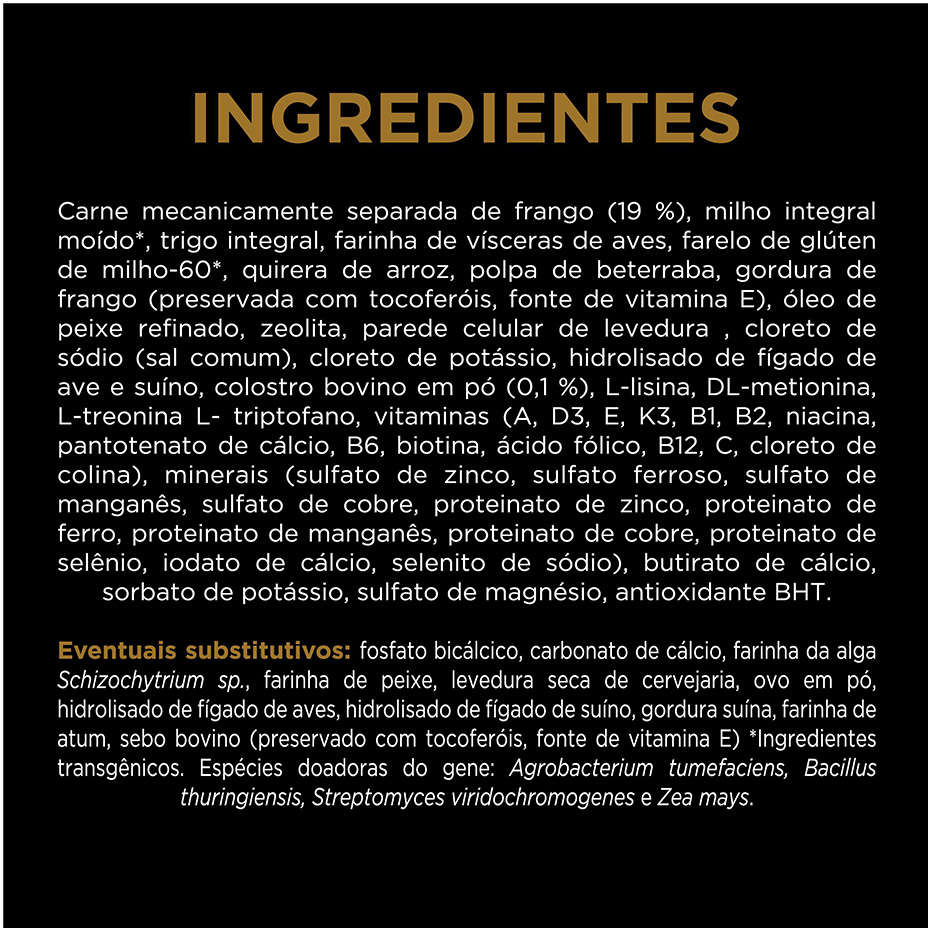 Ração Seca Nestlé Purina Pro Plan Frango Cães Filhotes Raças Pequenas - 2,5Kg