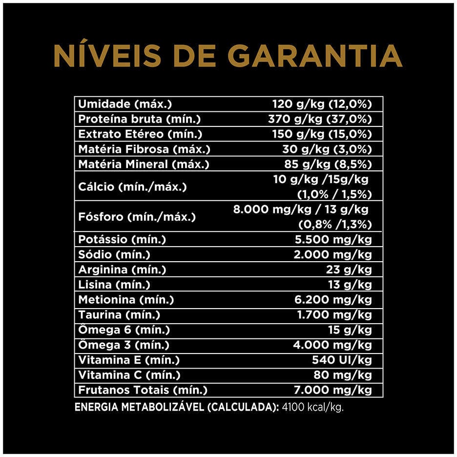 Ração Seca Nestlé Purina Pro Plan Frango para Gatos Adultos 7+ - 7,5Kg