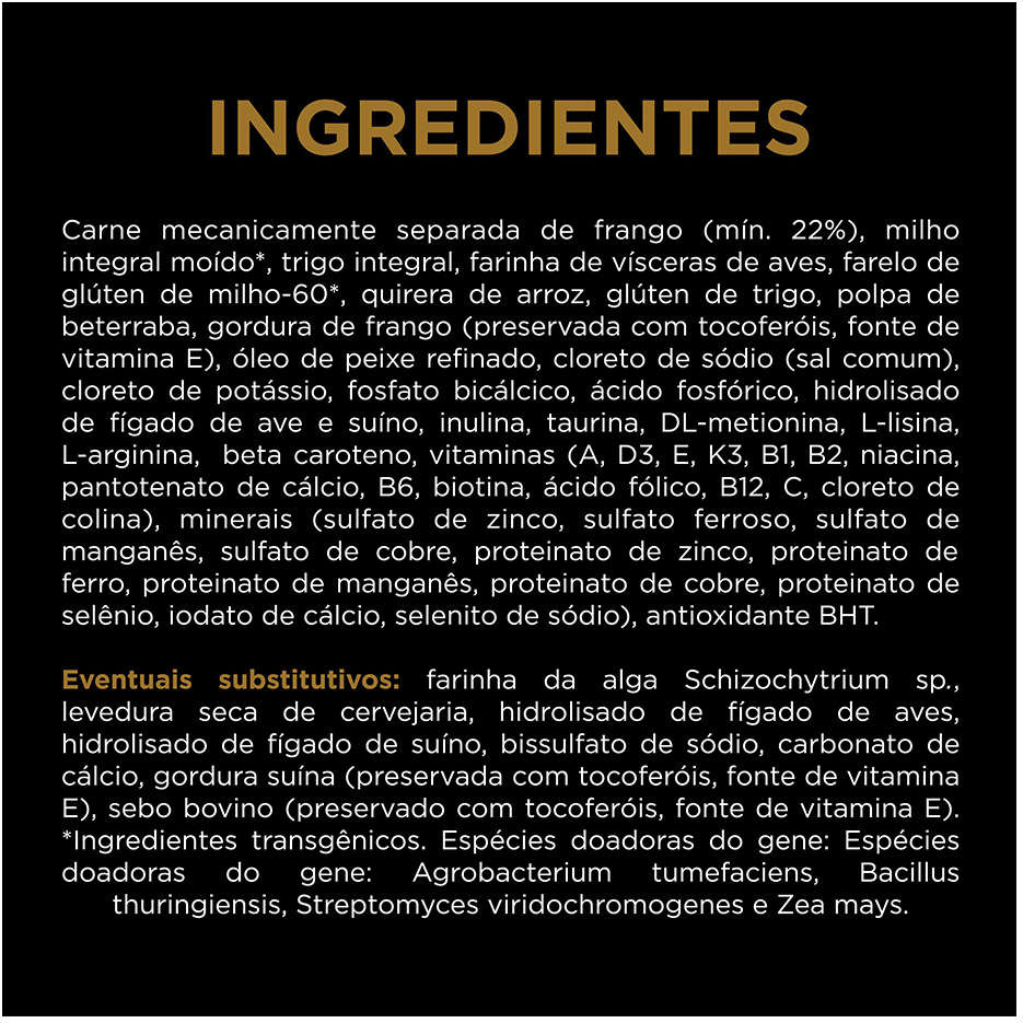 Ração Seca Nestlé Purina Pro Plan Frango para Gatos Adultos 7+ - 7,5Kg