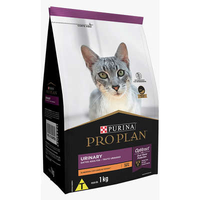 Ração Seca Nestlé Purina Pro Plan Trato Urinário Frango para Gatos Adultos