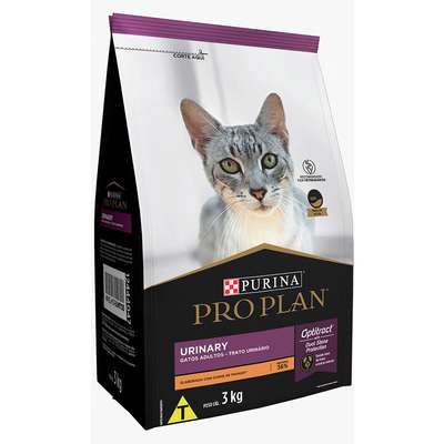 Ração Seca Nestlé Purina Pro Plan Trato Urinário Frango para Gatos Adultos