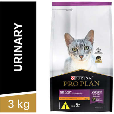 Ração Seca Nestlé Purina Pro Plan Trato Urinário Frango para Gatos Adultos