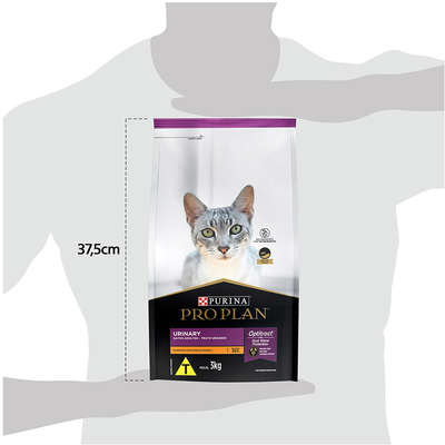 Ração Seca Nestlé Purina Pro Plan Trato Urinário Frango para Gatos Adultos