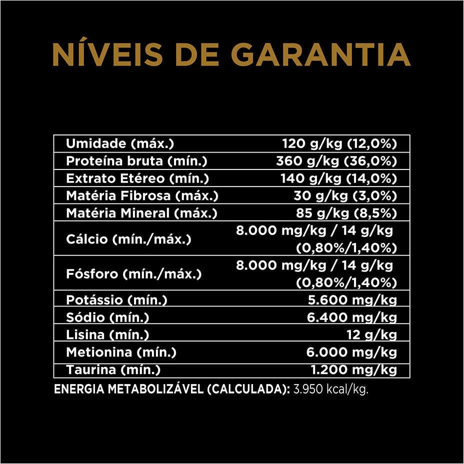 Ração Seca Nestlé Purina Pro Plan Trato Urinário Frango para Gatos Adultos - 7,5Kg