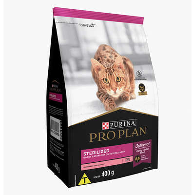 Ração Seca Nestlé Purina Pro Plan Salmão para Gatos Adultos Castrados