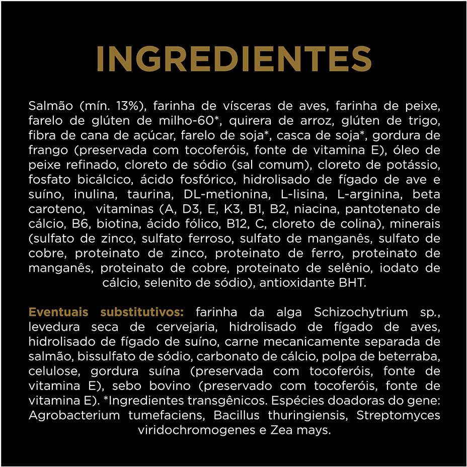 Ração Seca Nestlé Purina Pro Plan Salmão para Gatos Adultos Castrados - 7,5Kg