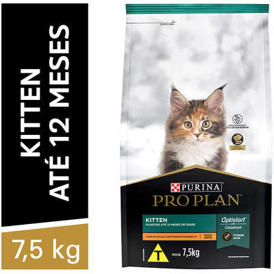 Ração Seca Nestlé Purina Pro Plan Frango para Gatos Filhotes