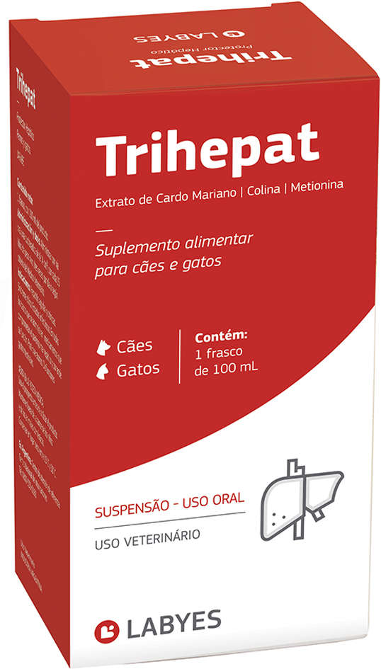 Suplemento Alimentar Labyes Trihepat para Cães e Gatos - 100 mL