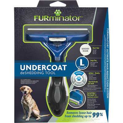 Escova Furminator New Cães Pelo Curto