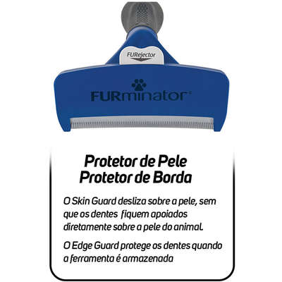 Escova Furminator New Cães Pelo Curto