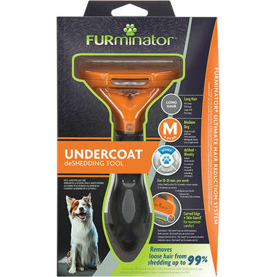 Escova Furminator New Cães Pelo Longo