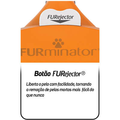 Escova Furminator New Cães Pelo Longo