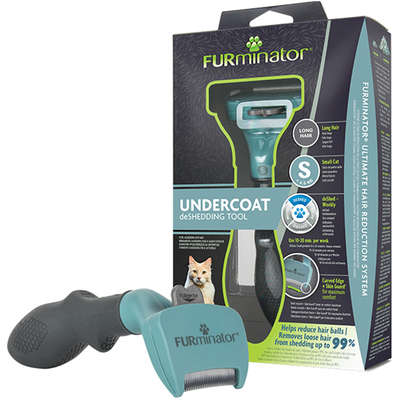 Escova Furminator New Gatos Pelo Longo