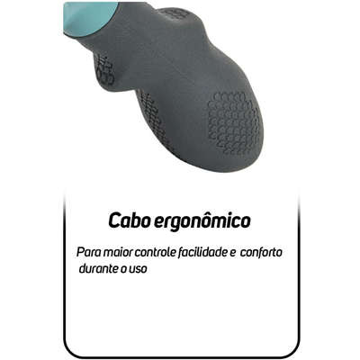 Escova Furminator New Gatos Pelo Longo