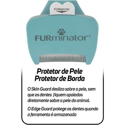 Escova Furminator New Gatos Pelo Longo