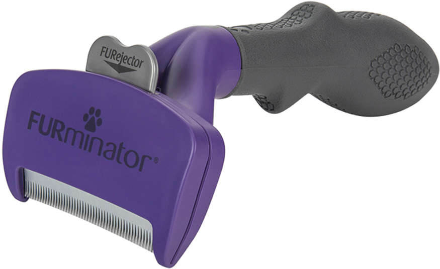 Escova Furminator New Gatos Pelo Longo - Tam. M/G