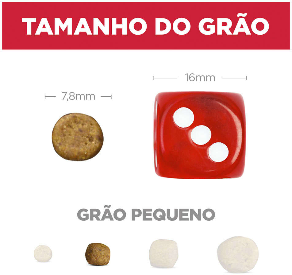 Ração Seca Hill's Science Diet Pedaços Pequenos para Cães Adultos 7+ Sênior - 6,8Kg
