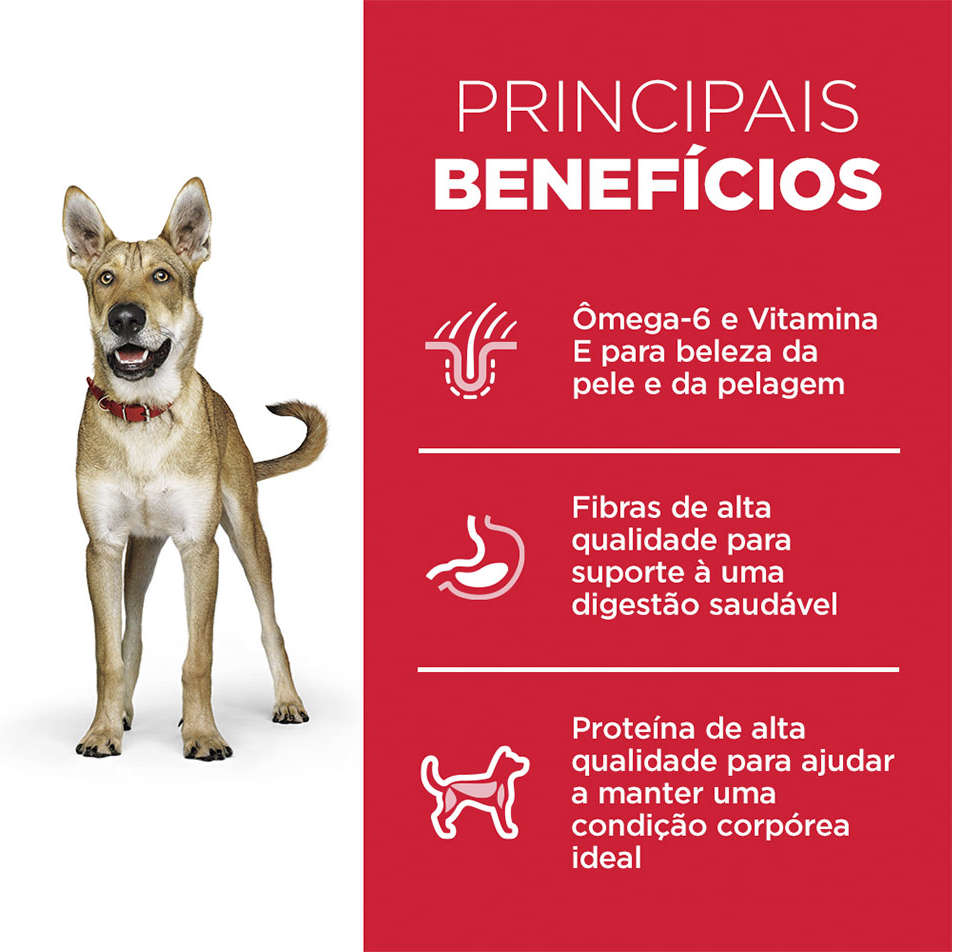 Ração Seca Hill's Science Diet para Cães Adultos - 6,8Kg