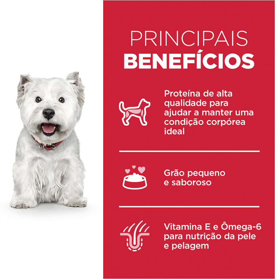 Ração Seca Hill's Pedaços Pequenos Pele Sensível para Cães Adultos - 1,8Kg