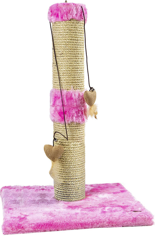 Brinquedo Arranhador Torre Rosa - Tam. Único