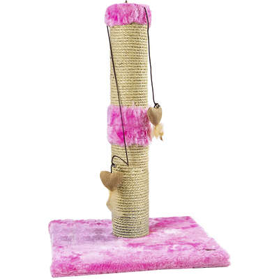 Brinquedo Arranhador Torre Rosa