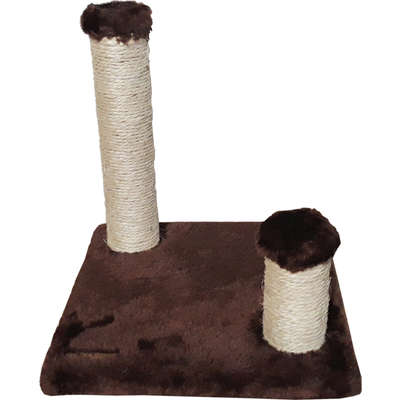 Brinquedo Arranhador com Postes Marrom