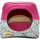 Cama Iglu 2 em 1 Rosa com Estampa Borboleta