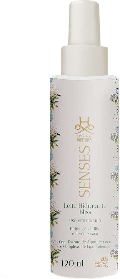 Hydra Pet SPA Senses Leite Hidratante Bliss para Cães e Gatos - 120 mL