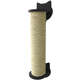 Brinquedo Arranhador de Parede Sisal Gatinho Preto