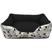Cama Barcelona Preto para Cães e Gatos - Tam. P