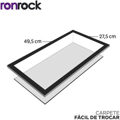 Brinquedo Arranhador Slim RonRock Preto