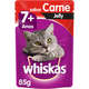 Ração Úmida Whiskas Sachê Carne Jelly para Gatos Adultos Sênior 7 + Anos